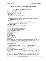 Bài số 6. Máy tính trong đời sống