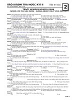 Đề kiểm tra hkII, Tin học 10