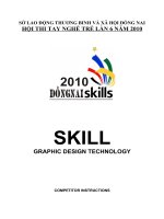 Đề Hội thi giỏi nghề Đồng Nai