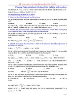 phương pháp giải hridrocacbon nhanh