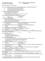 đề thi thử đại hoc số 5