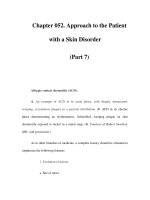 Chapter 052. Approach to the Patient with a Skin Disorder (Part 7) ppt