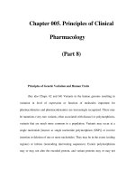 Chapter 005. Principles of Clinical Pharmacology (Part 8) pot