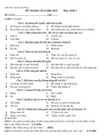 ĐỀ KTHKII CỰC CHUẨN+MA TRẬN+ĐA