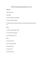 Cấp Giấy chứng nhận nguồn gốc giống của lô cây con doc