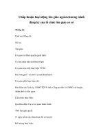 Chấp thuận hoạt động tôn giáo ngoài chương trình đăng ký của tổ chức tôn giáo cơ sở pot