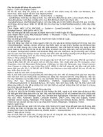 Các thủ thuật để tăng tốc máy tính pot