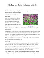 Những bài thuốc chữa đau mắt đỏ ppt