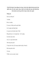 Cấp Giấy đăng ký hoạt động cho công ty luật trách nhiệm hữu hạn một trăm phần trăm vốn nước ngoài, công ty luật trách nhiệm hữu hạn dưới hình thức liên doanh (sau đây gọi tắt là công ty luật nước ngoài) pptx