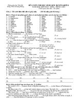 thi hoc sinh gioi tieng anh lan 1