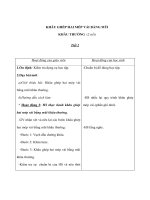 Kỹ thuật lớp 4 - KHÂU GHÉP HAI MÉP VẢI BẰNG MŨI KHÂU THƯỜNG (2 tiết) potx