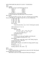 ĐỀ THAM KHẢO HỌC KÌ II