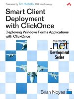 smart client deployment with clickonce deploying windows forms applications with clickonce