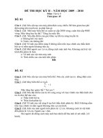 DE THI HKII LY9(09-10)co dap an