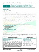 Tiết 46 - Bài 41: vấn đề sử dụng hợp lí và cải tạo tự nhiên ở ĐBSCL Địa lí 12 - CB)