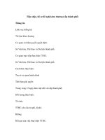 Tiếp nhận, hồ sơ đề nghị khen thưởng (cấp thành phố) ppt