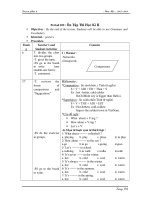 Ôn tập HK2 lớp 6