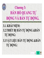 Hàn hồ quang tự động và bán tự động potx