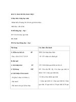 Giáo án toán lớp 1 - HAI MƯƠI, HAI CHỤC docx