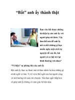 “Bắt” anh ấy thành thật pdf