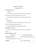 Giáo án Tiếng Việt 3 - TẬP ĐỌC – KỂ CHUYỆN NGƯỜI MẸ doc