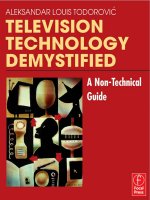 television technology demystified a non-technical guide
