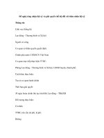 Đề nghị công nhận liệt sỹ và giải quyết chế độ đối với thân nhân liệt sỹ ppsx