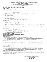 DE THI THU DAI HOC TOAN LAN 2
