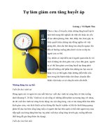 Tự làm giảm cơn tăng huyết áp docx