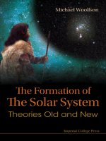 the formation of the solar system theories old and new