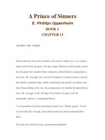 A Prince of Sinners E. Phillips Oppenheim BOOK 1 CHAPTER 13 docx
