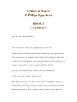 A Prince of Sinners E. Phillips Oppenheim BOOK 2 CHAPTER 7 doc