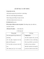 Tin học lớp 4 - GÕ CHỮ HOA VÀ CHỮ THỜNG pdf