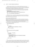 Apress Expert C sharp 2005 (Phần 4) potx