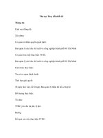 Thủ tục Thay đổi thiết kế doc