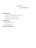 Chính tả lớp 1 - KỂ CHO BÉ NGHE docx