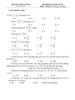 de kiem tra hkII lop 6