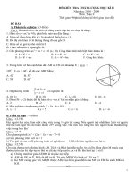 Đề thi HK II lớp 9