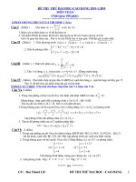 đề đáp án thi thử ĐH-CĐ 2010 LB10