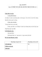 Giáo án đạo đức lớp 1 - LỄ PHÉP VỚI ANH CHỊ, NHƯỜNG NHỊN EM NHỎ (tiết 1) pptx