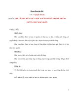 Hoạt động tập thể lớp 2 - TÔI LÀ MỘT ĐỨA TRẺ – MỘT NGƯỜI CÓ GIÁ TRỊ VỚI NHỮNG QUYỀN NHƯ MỌI NGƯỜI pps