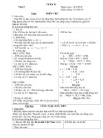 giáo án lớp 5tuần 31ckt