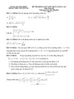 DE THI KHAO SAT LOP 10(CUC HOT)