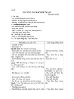 bài 30: học hát bài Bắc kim thang