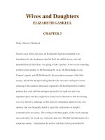 Wives and Daughters ELIZABETH GASKELL CHAPTER 3 docx