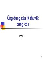 Topic 3: Ứng dụng của cung và cầu doc