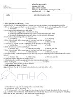 de kiem tra 1 tiet HKII