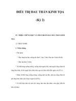 ĐIỀU TRỊ ĐAU THẦN KINH TỌA (Kỳ 2) pot