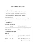 Tiết 7: SỐ BỊ TRỪ - SỐ TRƯ - HIỆU pot