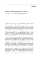 Research Techniques in Animal Ecology - Chapter 11 pps